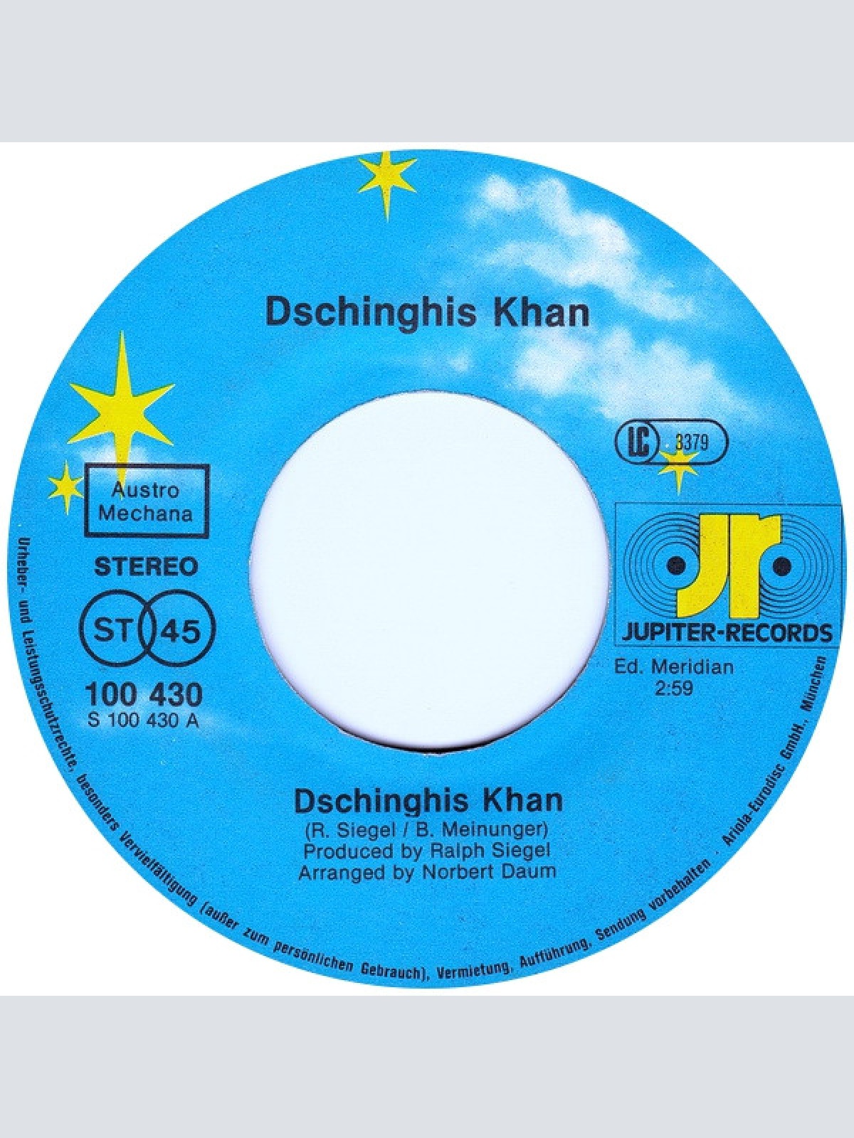 Vinyl / Dschinghis Khan - Dschinghis Khan / Sahara