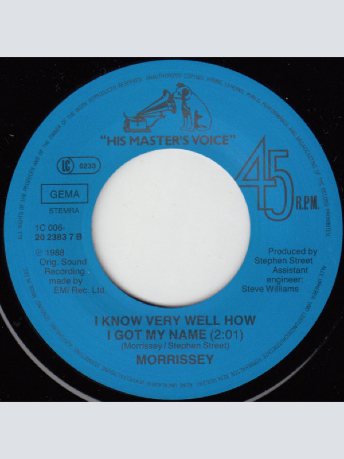 Vinyl / Morrissey - Suedehead