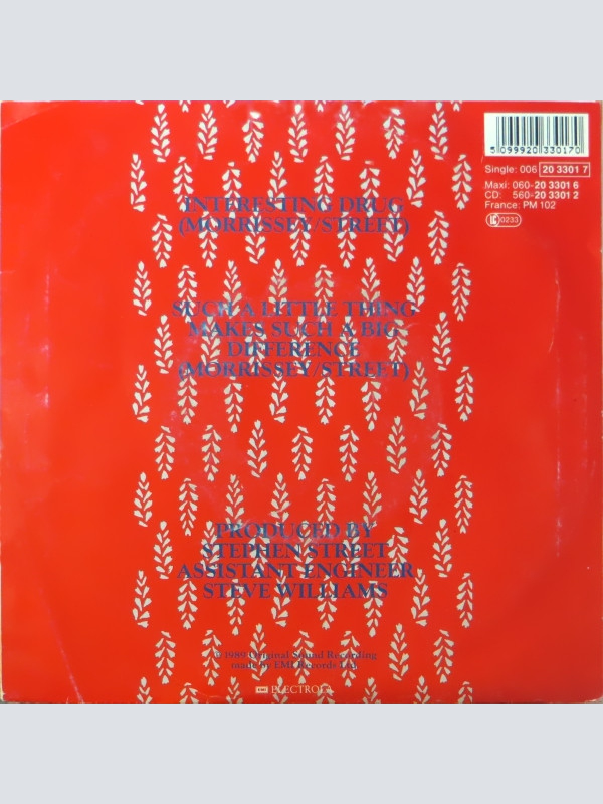 Vinyl / Morrissey - Interesting Drug