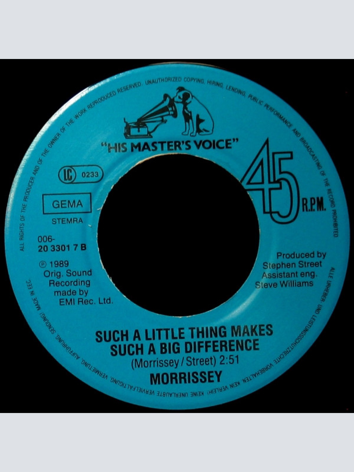 Vinyl / Morrissey - Interesting Drug