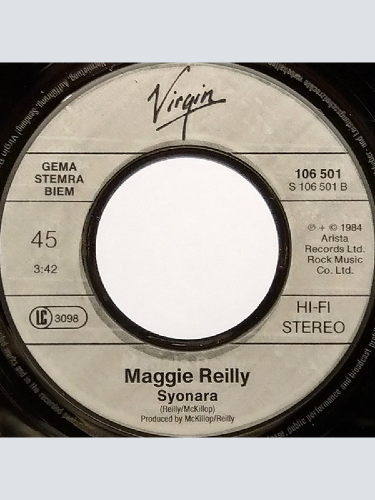Vinyl / Maggie Reilly - As Tears Go By