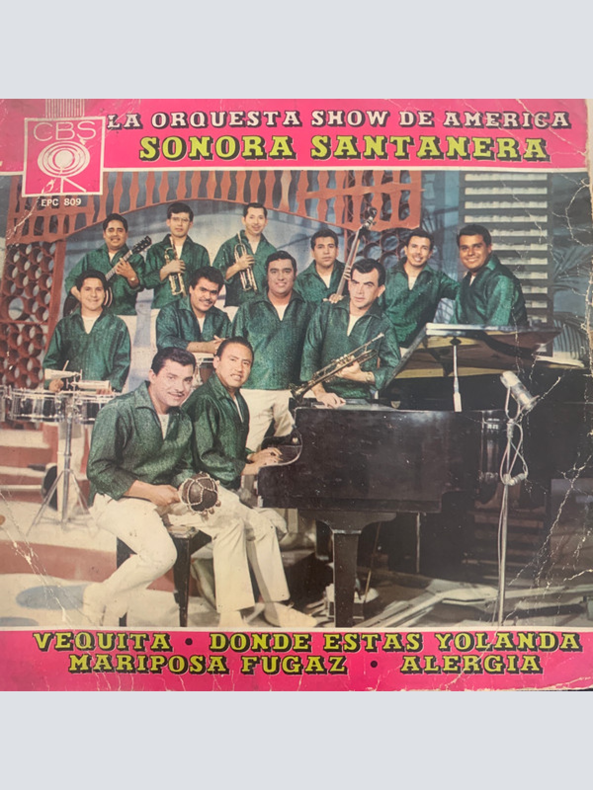 Vinyl / Sonora Santanera - La Orquesta Show De America