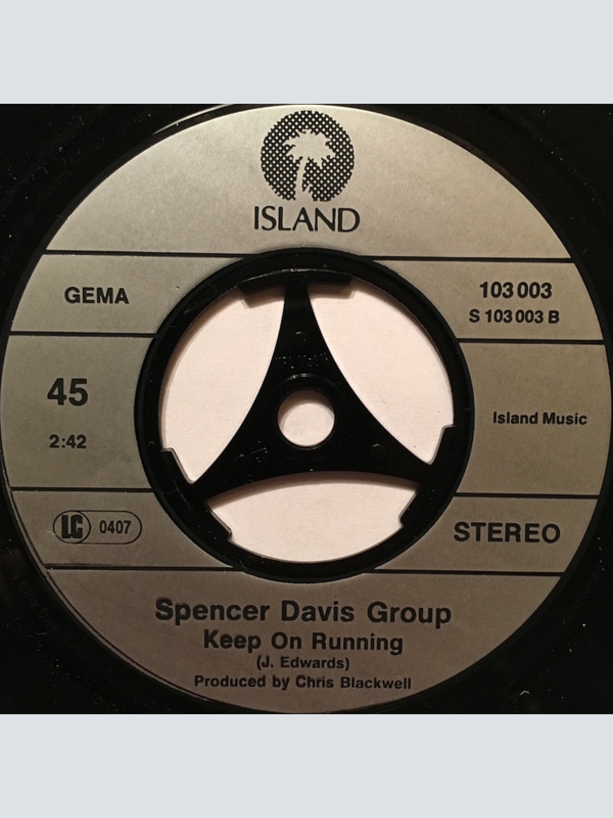 Vinyl / Spencer Davis Group* - Gimme Some Lovin' / Keep On Running
