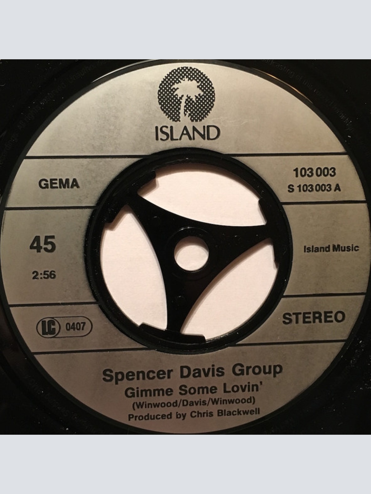 Vinyl / Spencer Davis Group* - Gimme Some Lovin' / Keep On Running