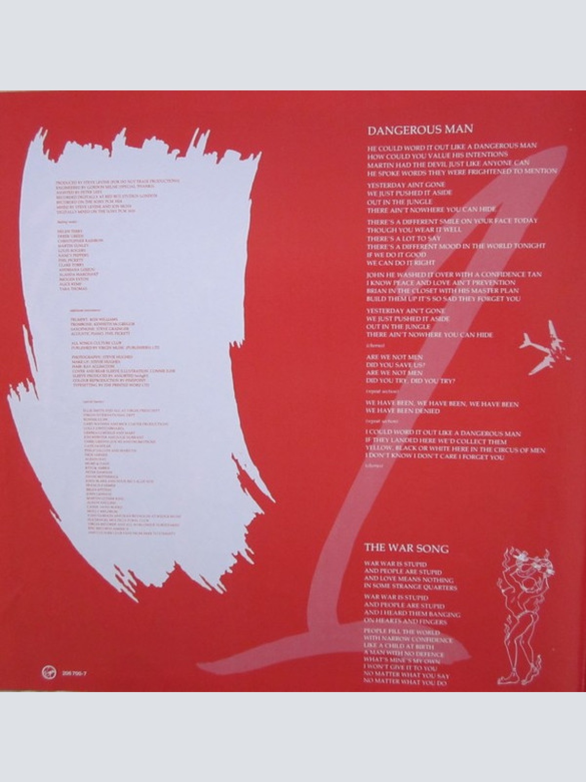 Vinyl / Culture Club - Waking Up With The House On Fire