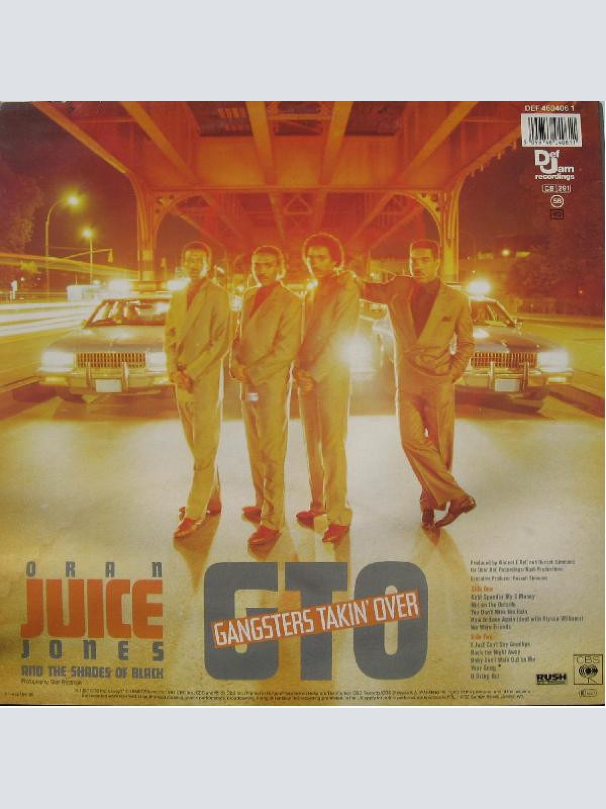 Vinyl / Oran "Juice" Jones* - G.T.O.  Gangsters Takin' Over
