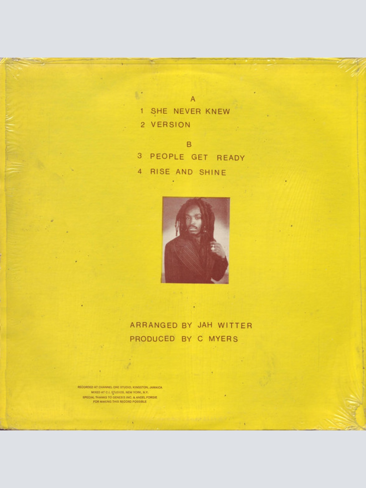 Vinyl / Wadadly Roots, Jah Witter - She Never Knew / People Get Ready