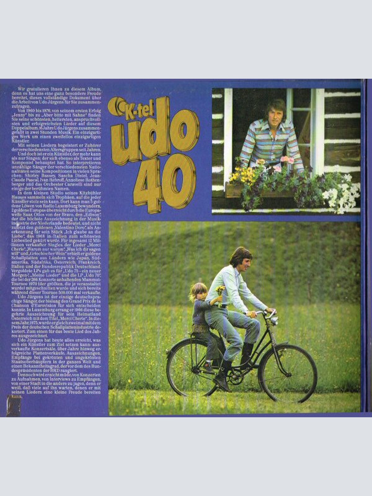 Vinyl / Udo Jürgens - Udo 40 - Seine 40 Größten Erfolge