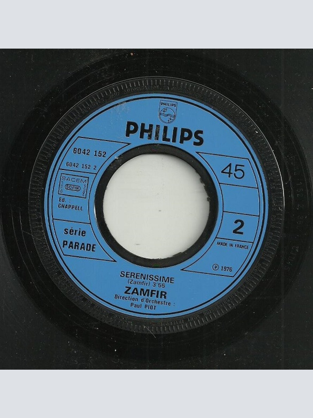 Vinyl / Zamfir* - Eté D'amour