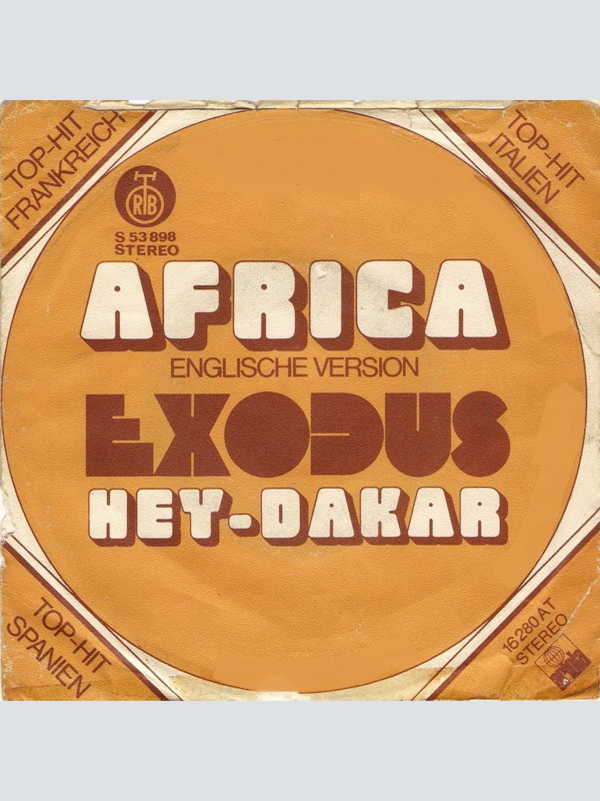 Vinyl / Exodus (10) - Africa