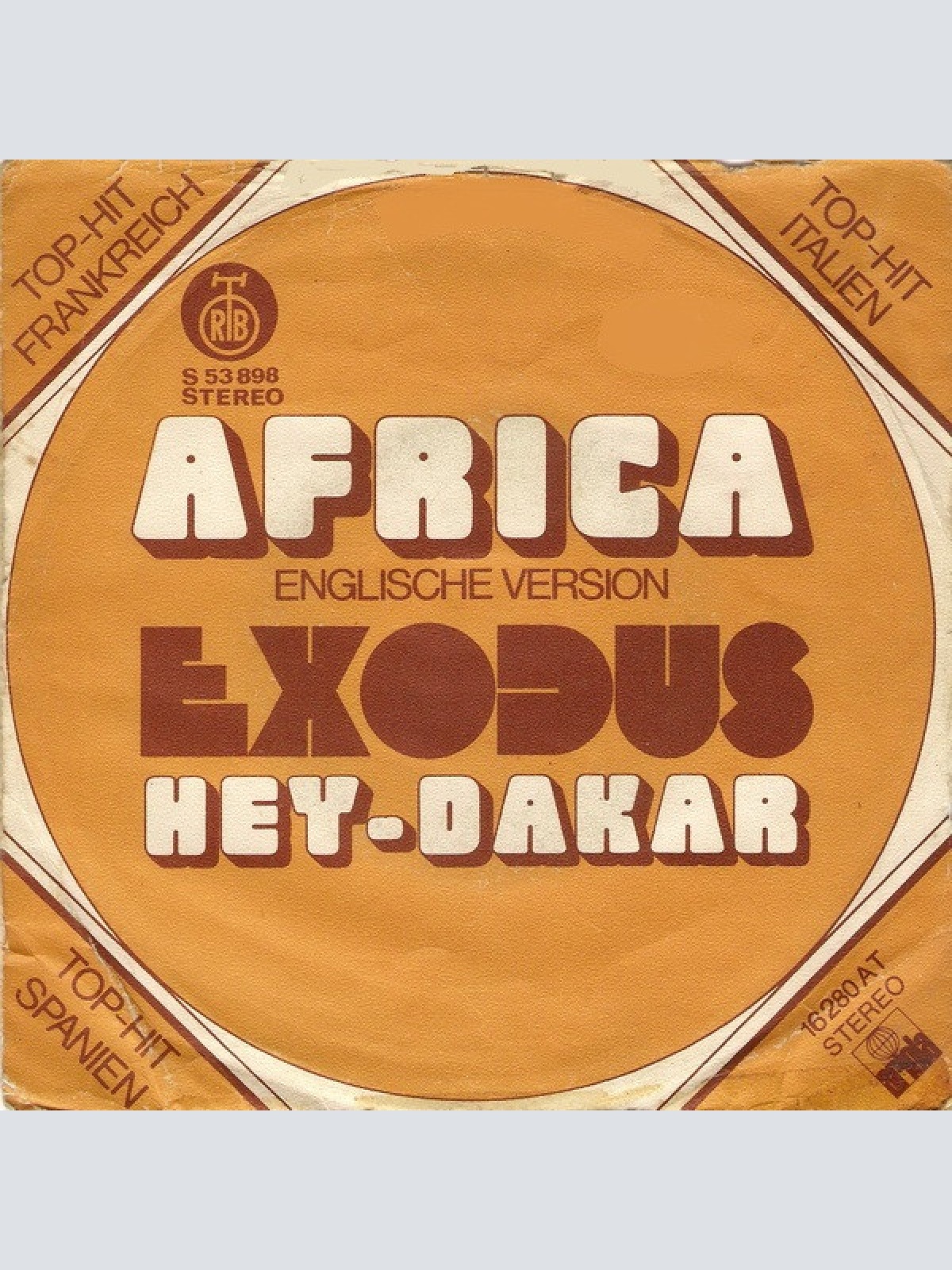 Vinyl / Exodus (10) - Africa