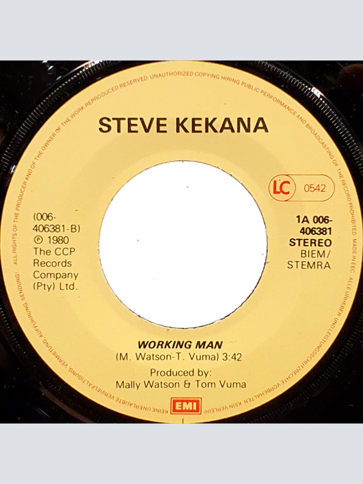 Vinyl / Steve Kekana - Raising My Family