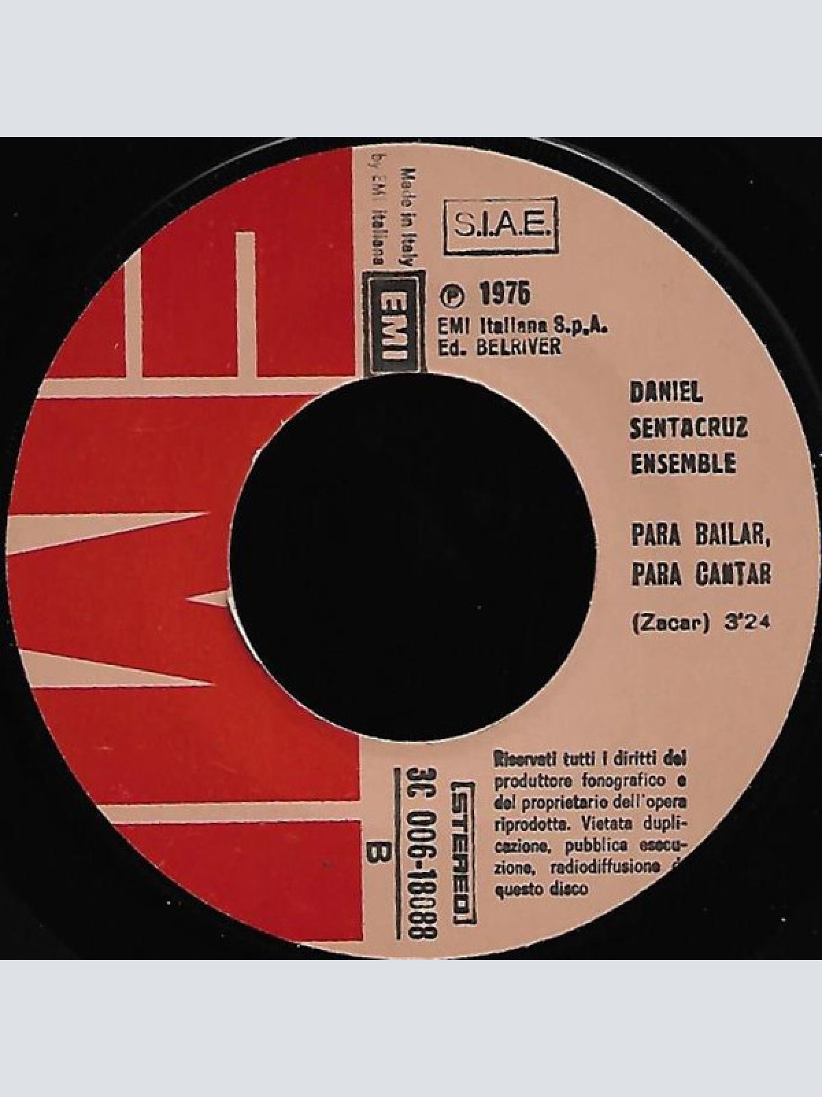 Vinyl / Daniel Sentacruz Ensemble - Aguador / Para Bailar Para Cantar