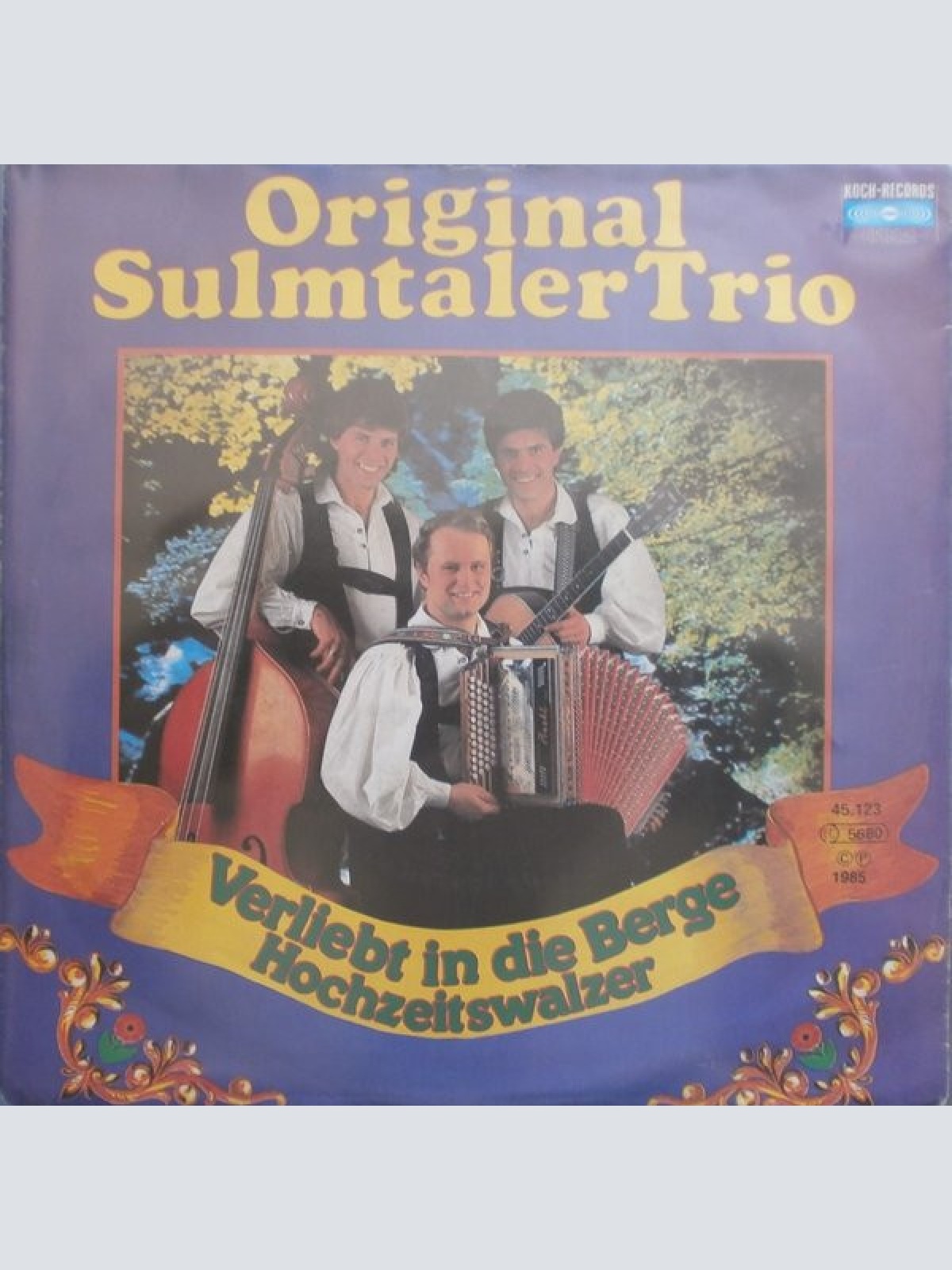 Vinyl / Original Sulmtaler Trio - Verliebt In Die Berge