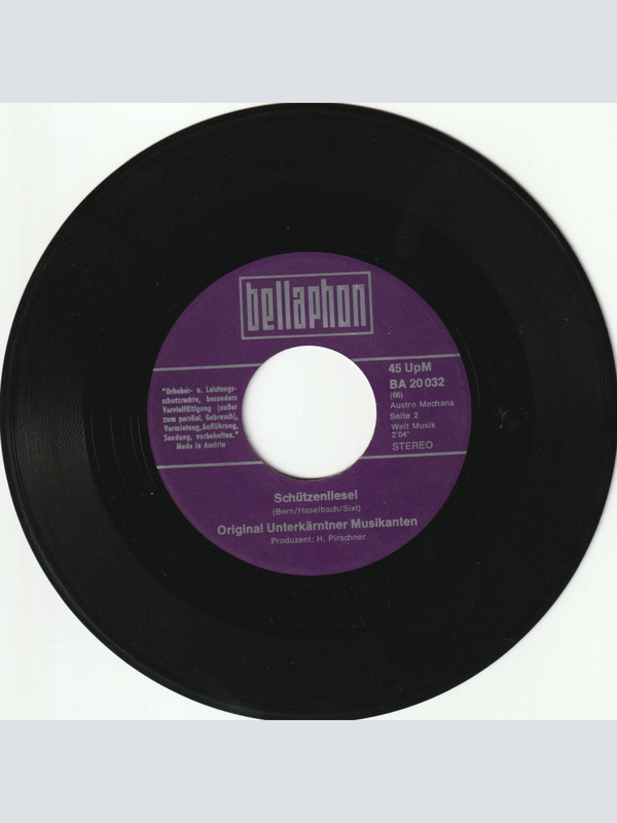 Vinyl / Die Original Unterkärntner Musikanten* - Rosamunde