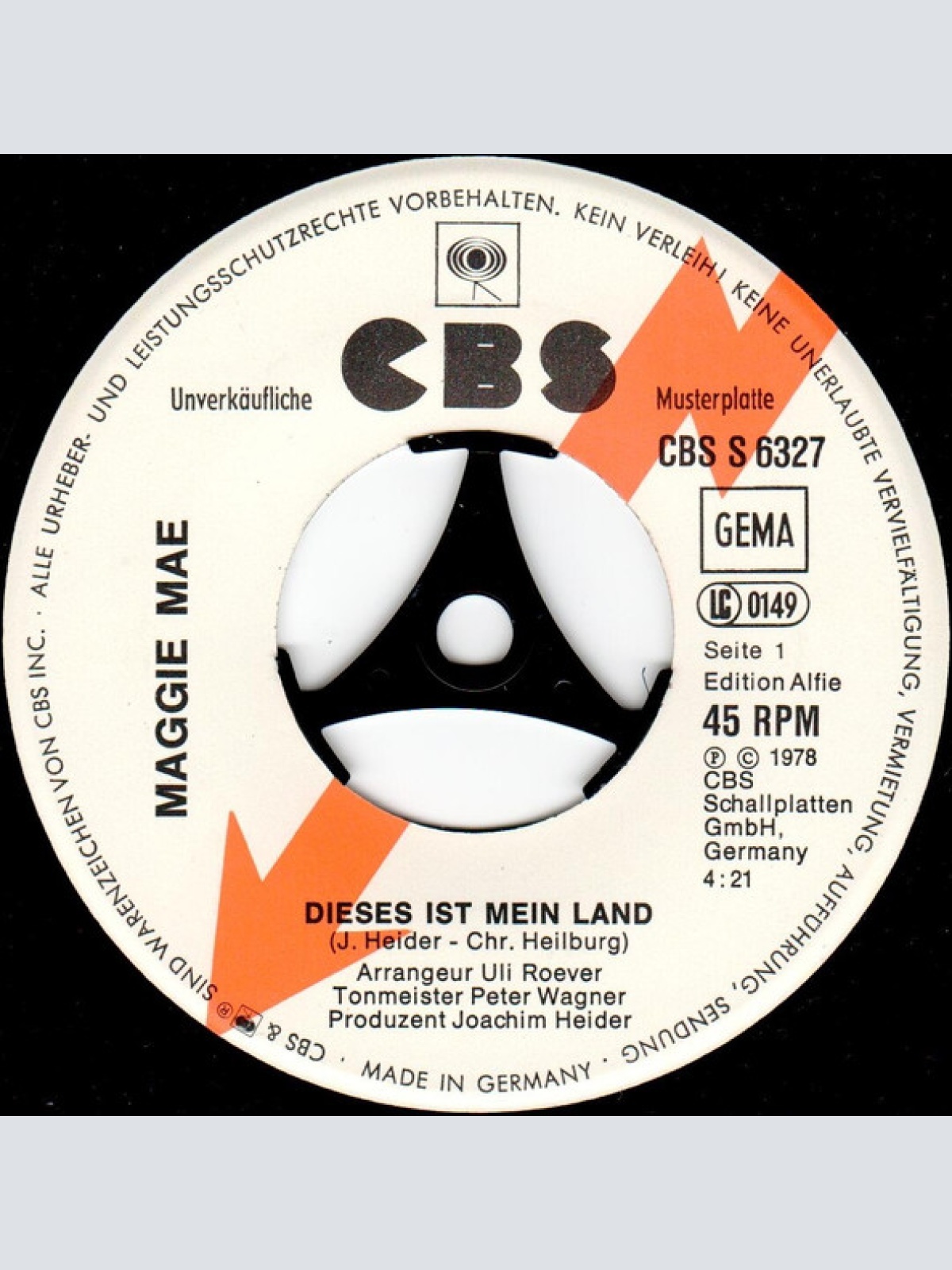 Vinyl / Maggie Mae - Dieses Ist Mein Land