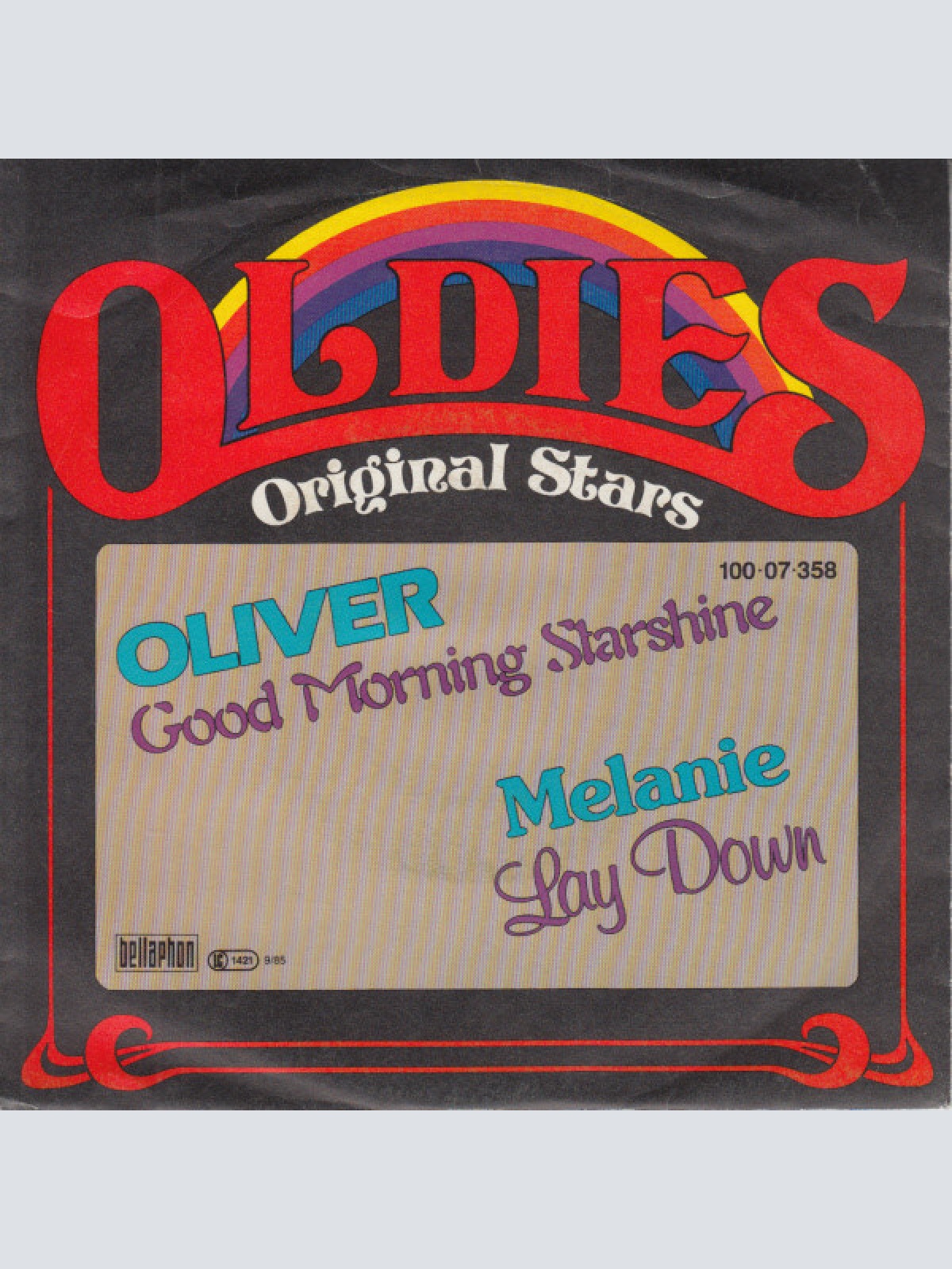 Vinyl / Oliver (6) / Melanie (2) - Good Morning Starshine / Lay Down