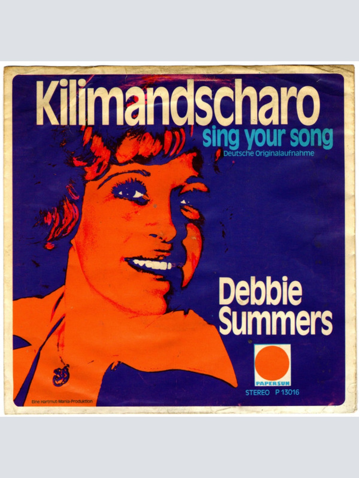 Vinyl / Debbie Summers - Kilimandscharo / Sing Your Song