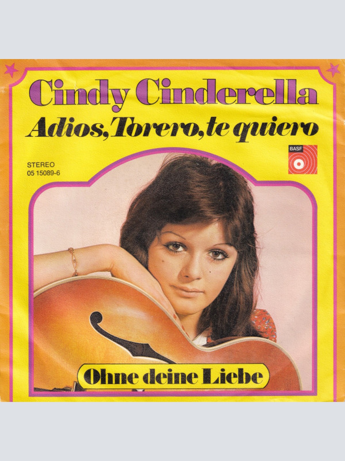 Vinyl / Cindy Cinderella - Adios, Torero, Te Quiero