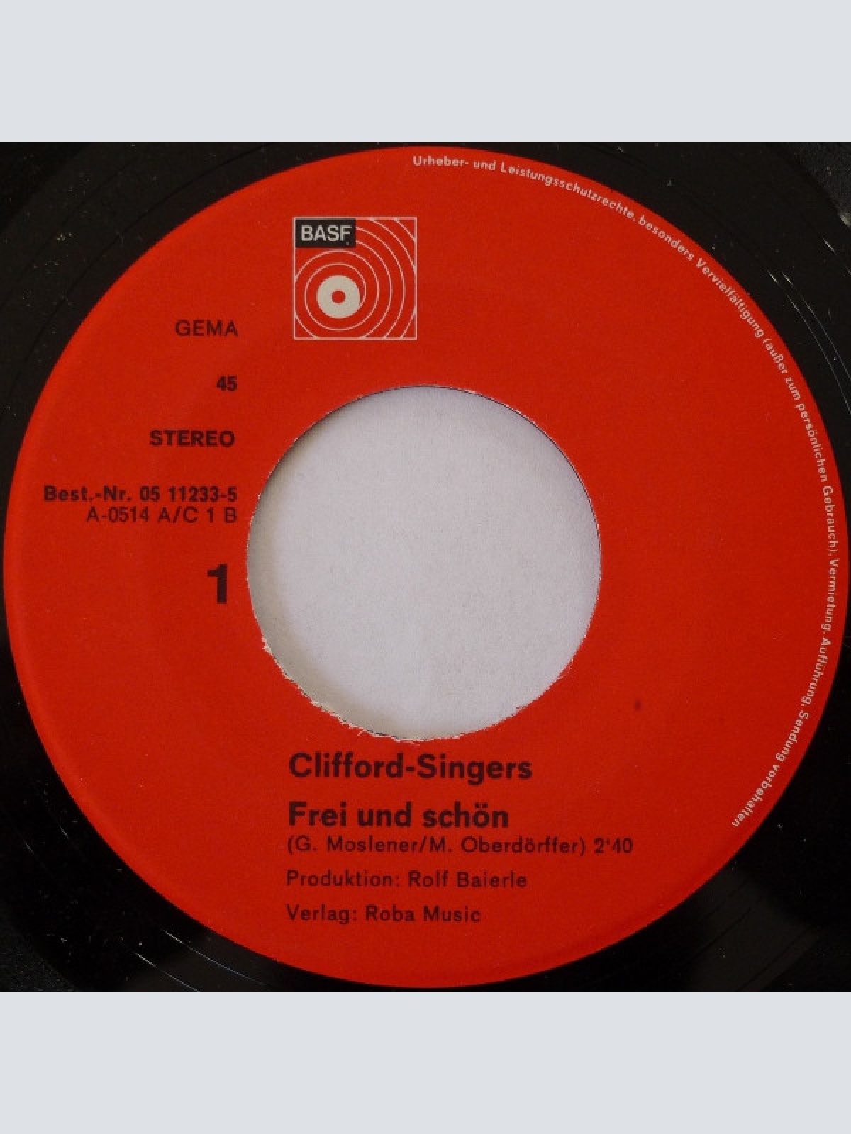 Vinyl / Clifford-Singers* - Frei Und Schön / New Orleans
