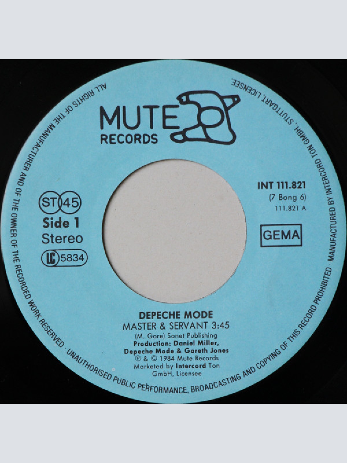 Vinyl / Depeche Mode - Master And Servant