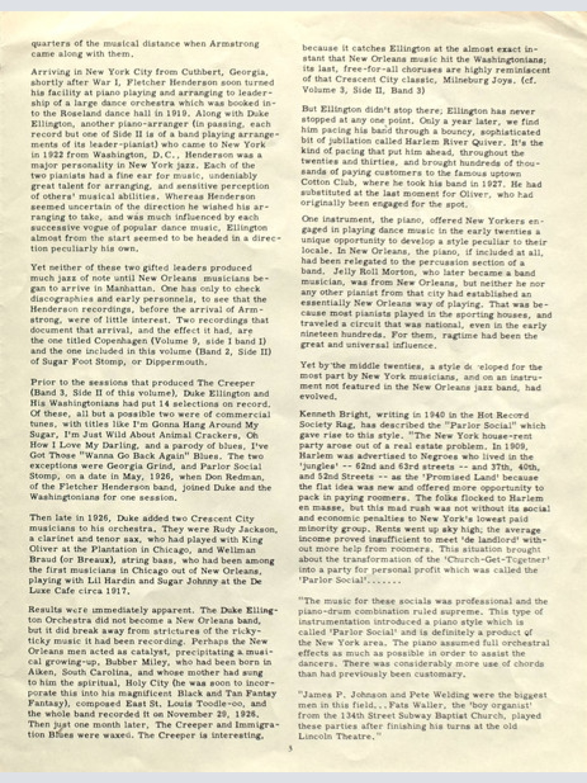 Vinyl / Various - Jazz Volume 7: New York (1922-1934)