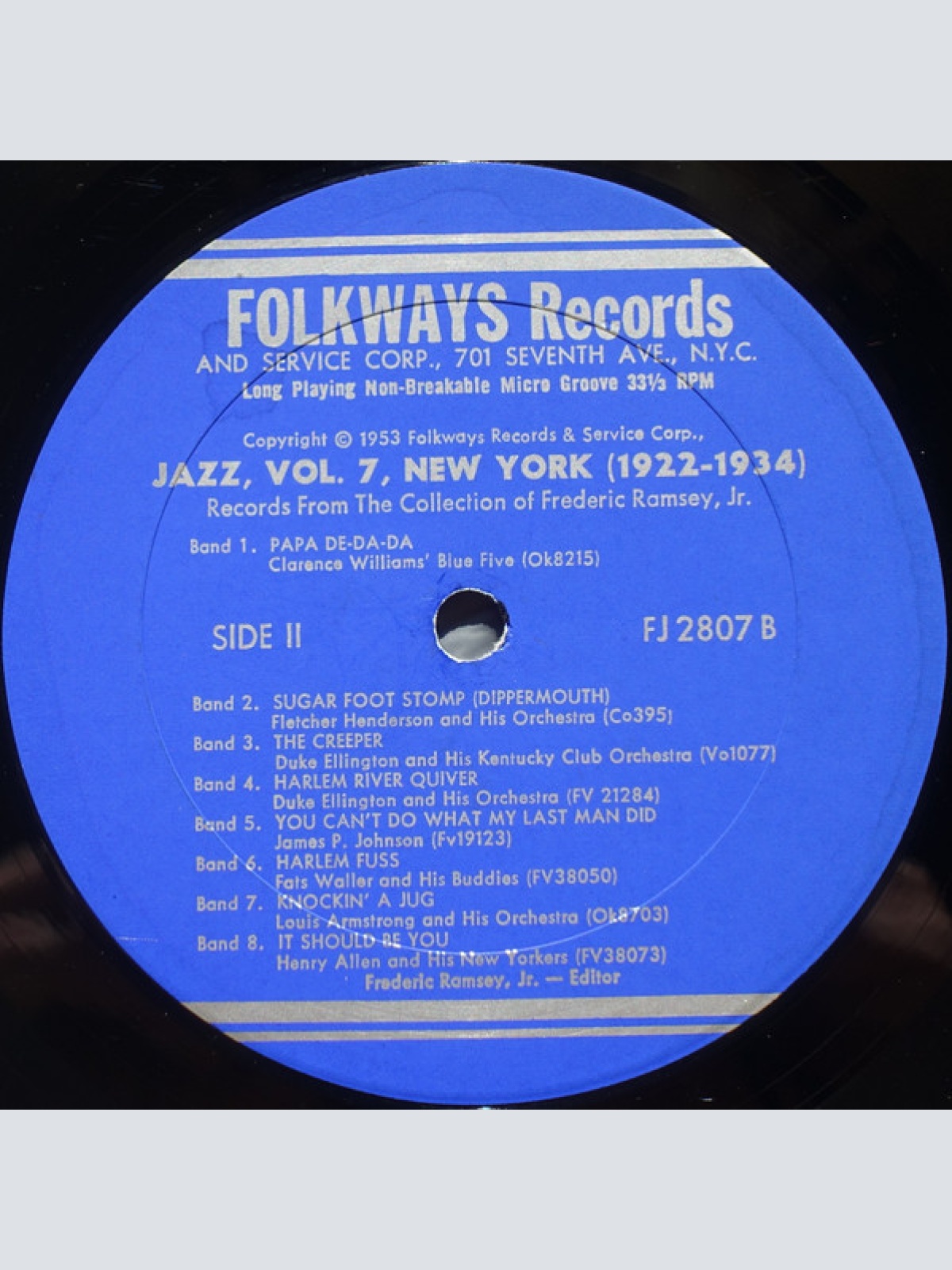Vinyl / Various - Jazz Volume 7: New York (1922-1934)