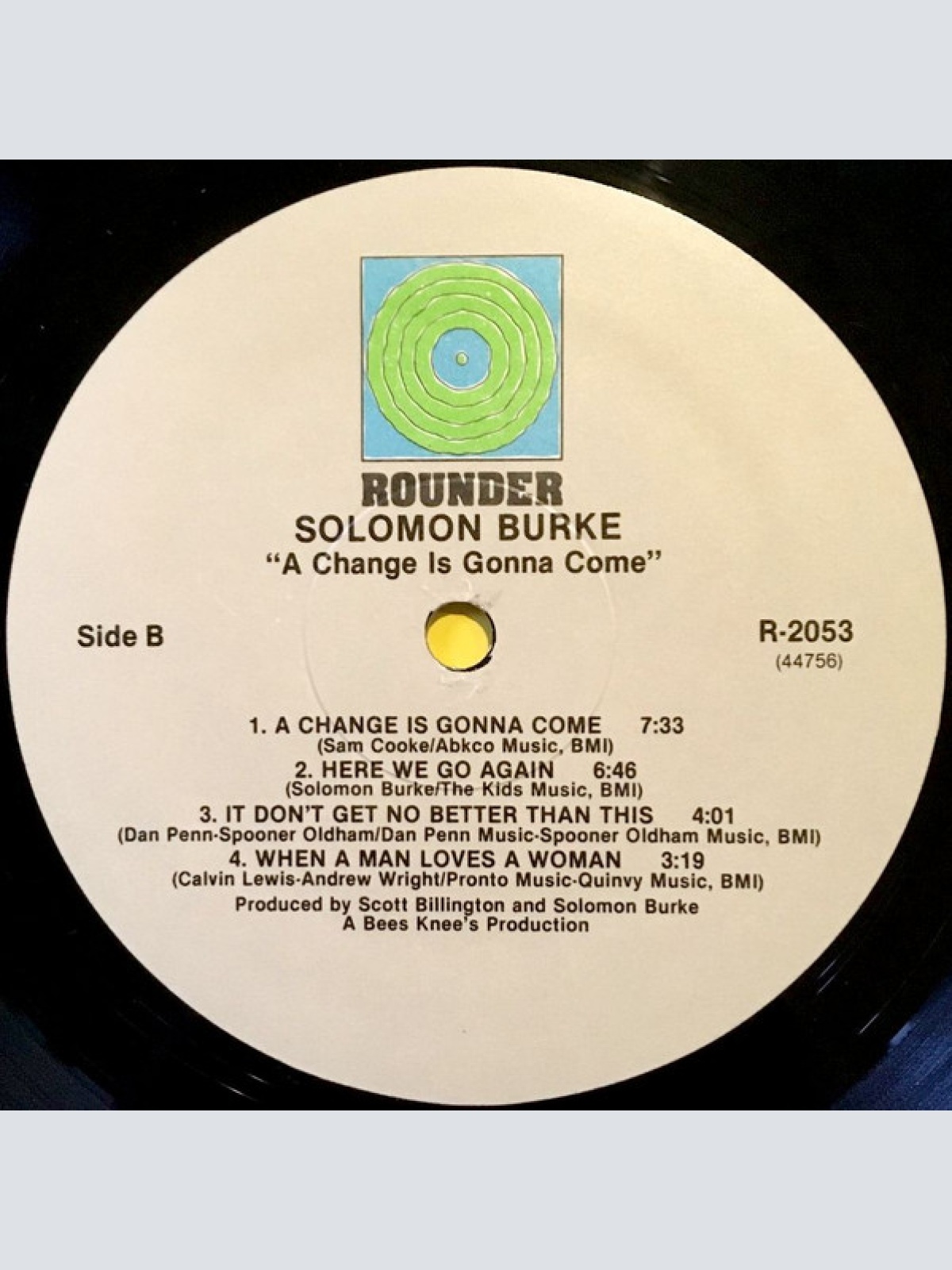 Vinyl / Solomon Burke - A Change Is Gonna Come