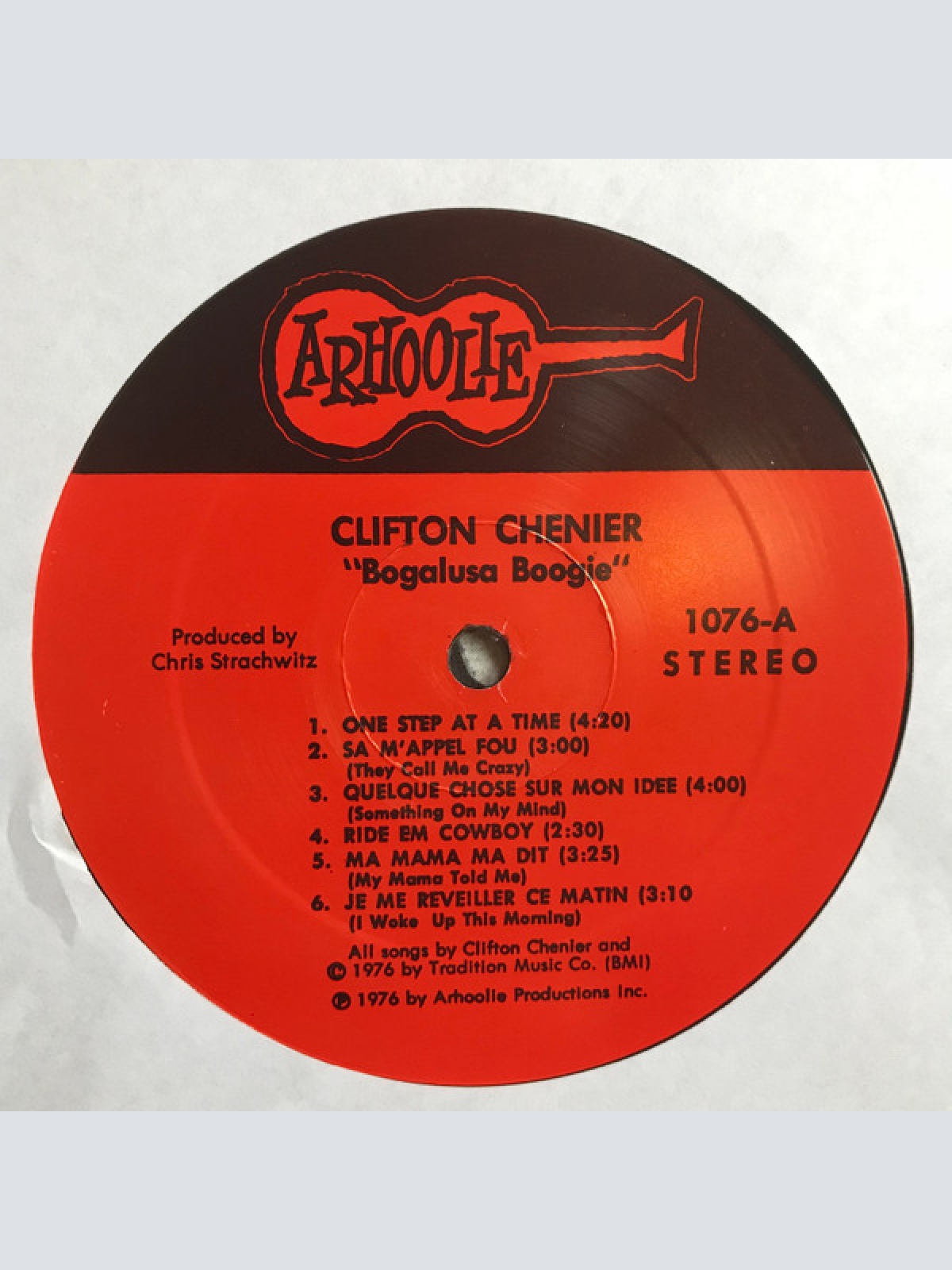 Vinyl / Clifton Chenier - Bogalusa Boogie