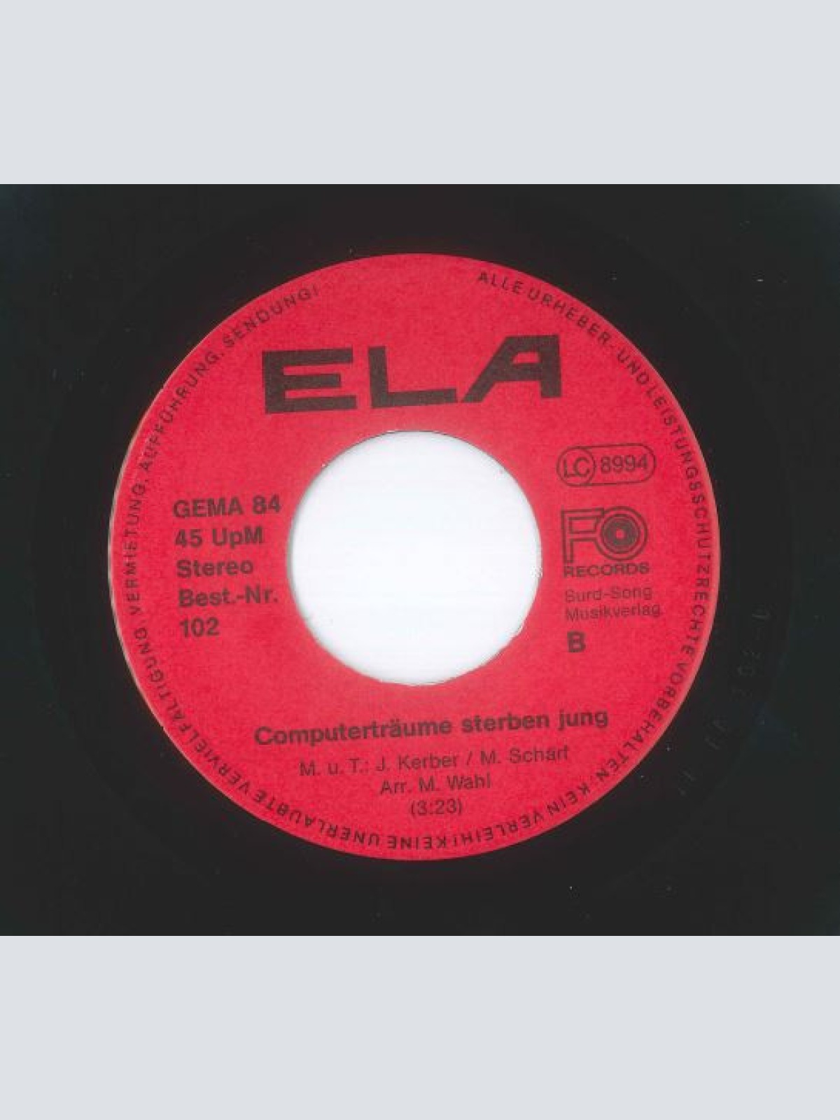 Vinyl / Ela (5) - Pershing Queen