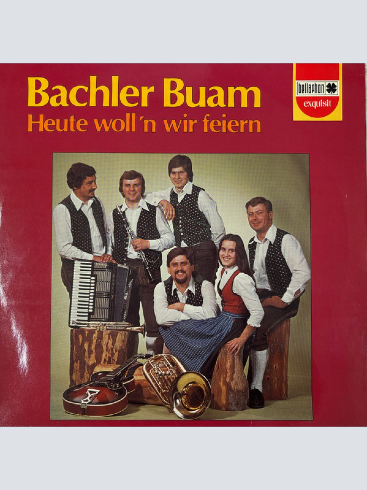 Vinyl / Bachler Buam - Heute Woll'n Wir Feiern