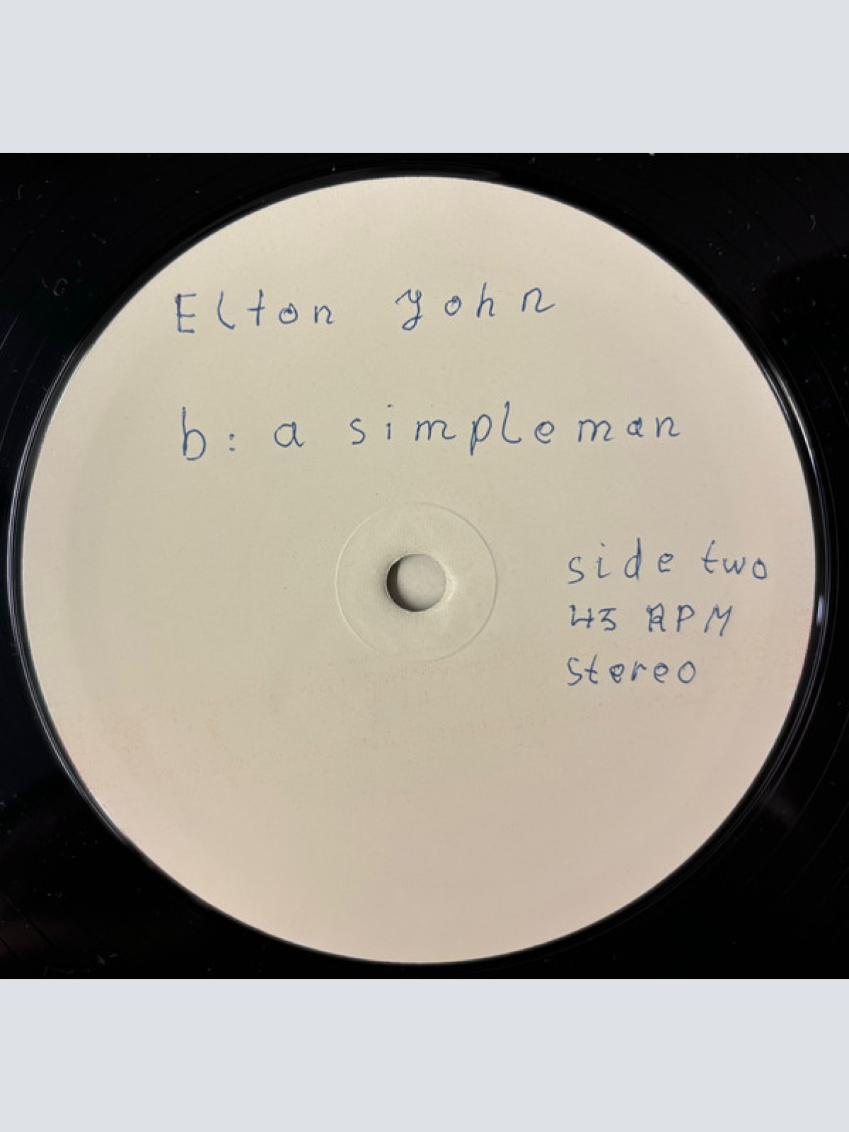 Vinyl / Elton John - Sad Songs (Say So Much)