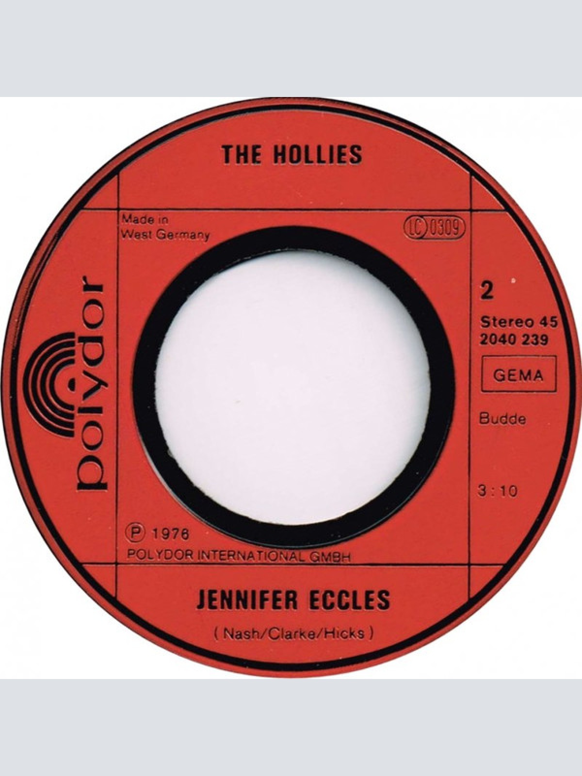 Vinyl / The Hollies - He Ain't Heavy - He's My Brother