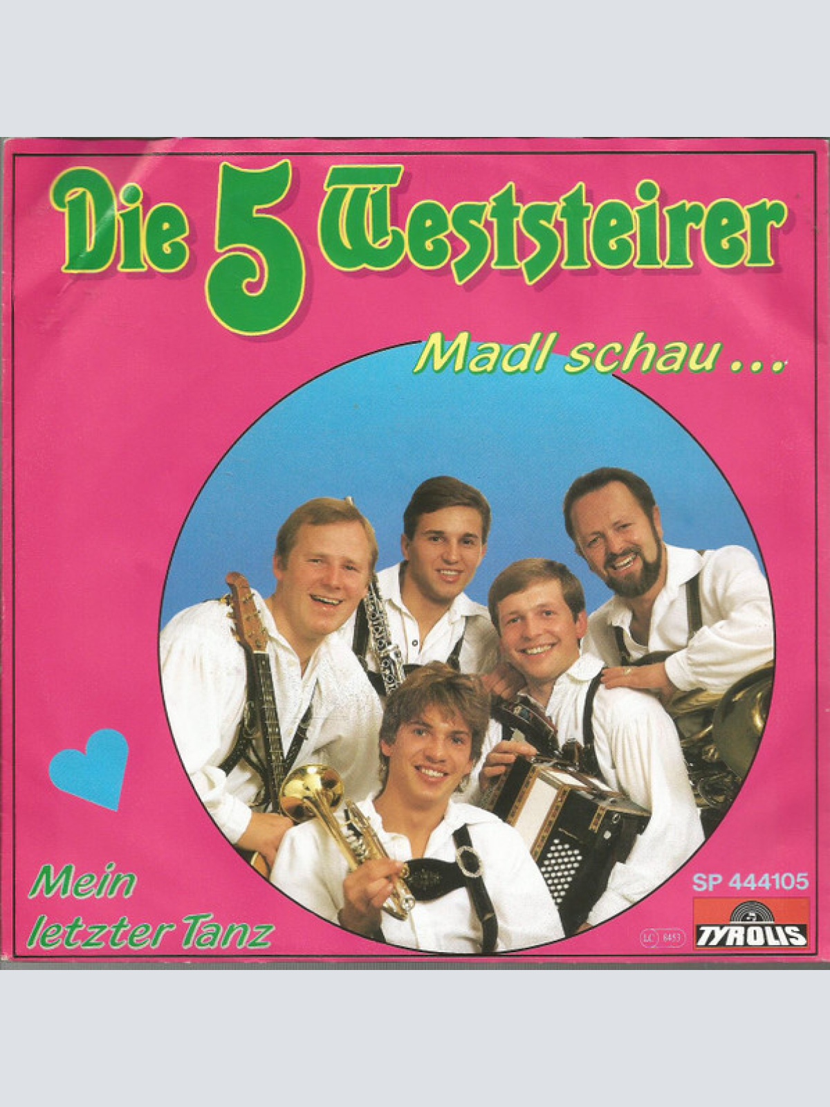 Vinyl / Die 5 Weststeirer - Madl Schau...