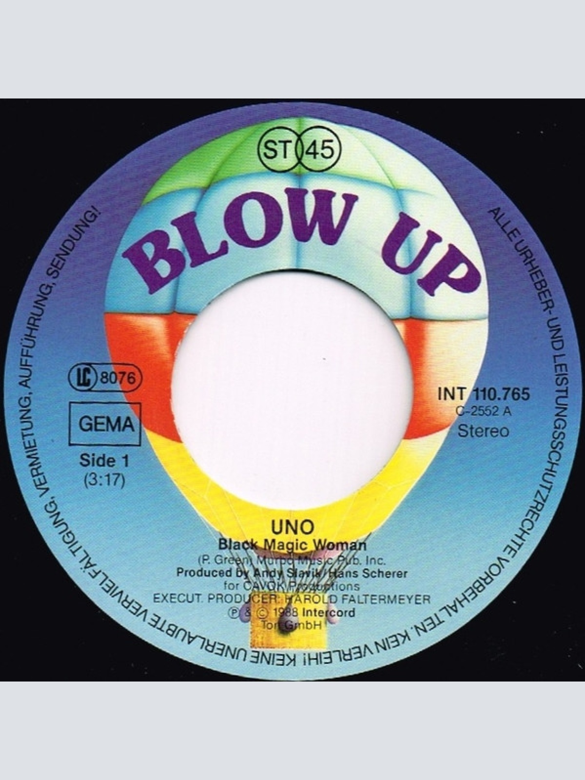 Vinyl / Uno - Black Magic Woman