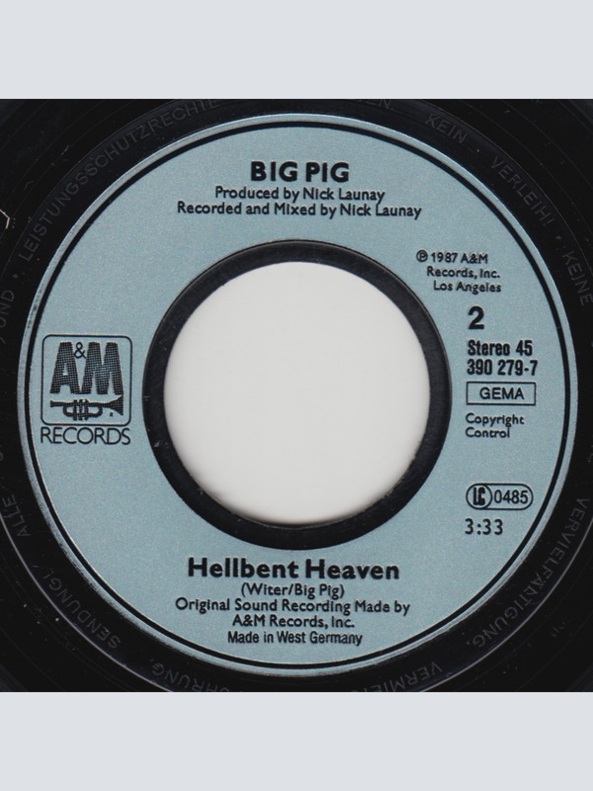 Vinyl / Big Pig - Breakaway