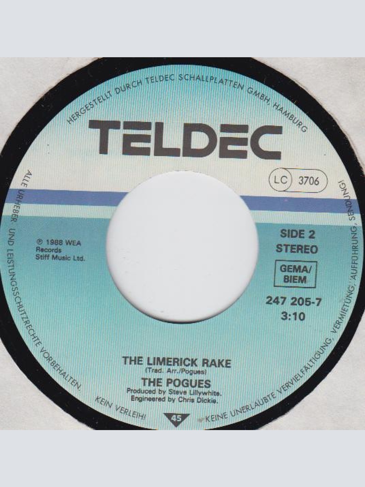 Vinyl / The Pogues - Yeah Yeah Yeah Yeah Yeah