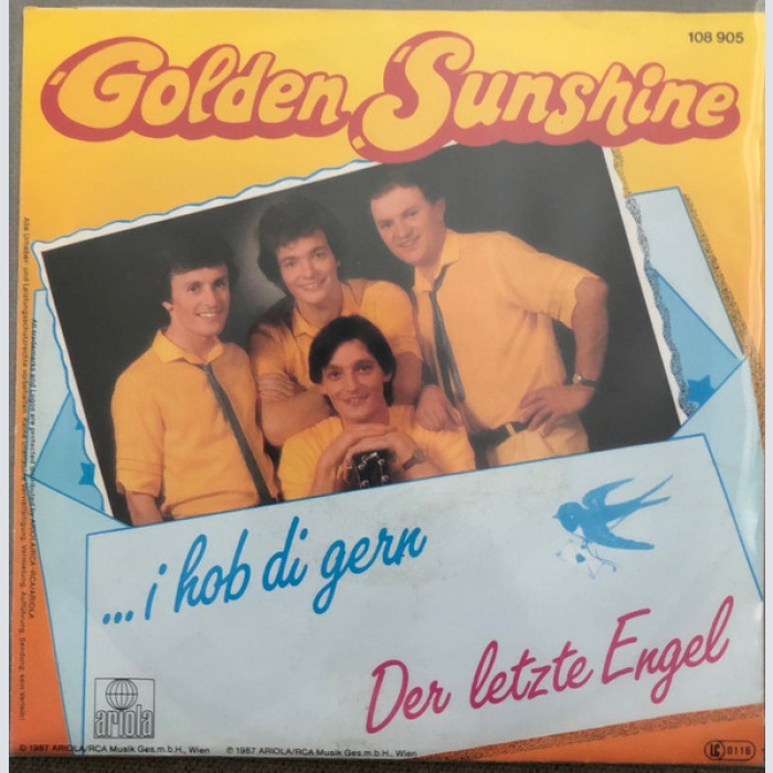 Vinyl / Golden Sunshine - ... I Hob Di Gern / Der Letzte Engel