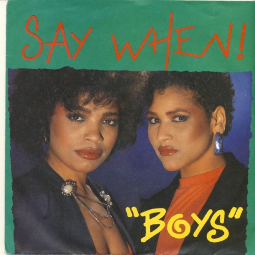 Vinyl / Say When! - Boys