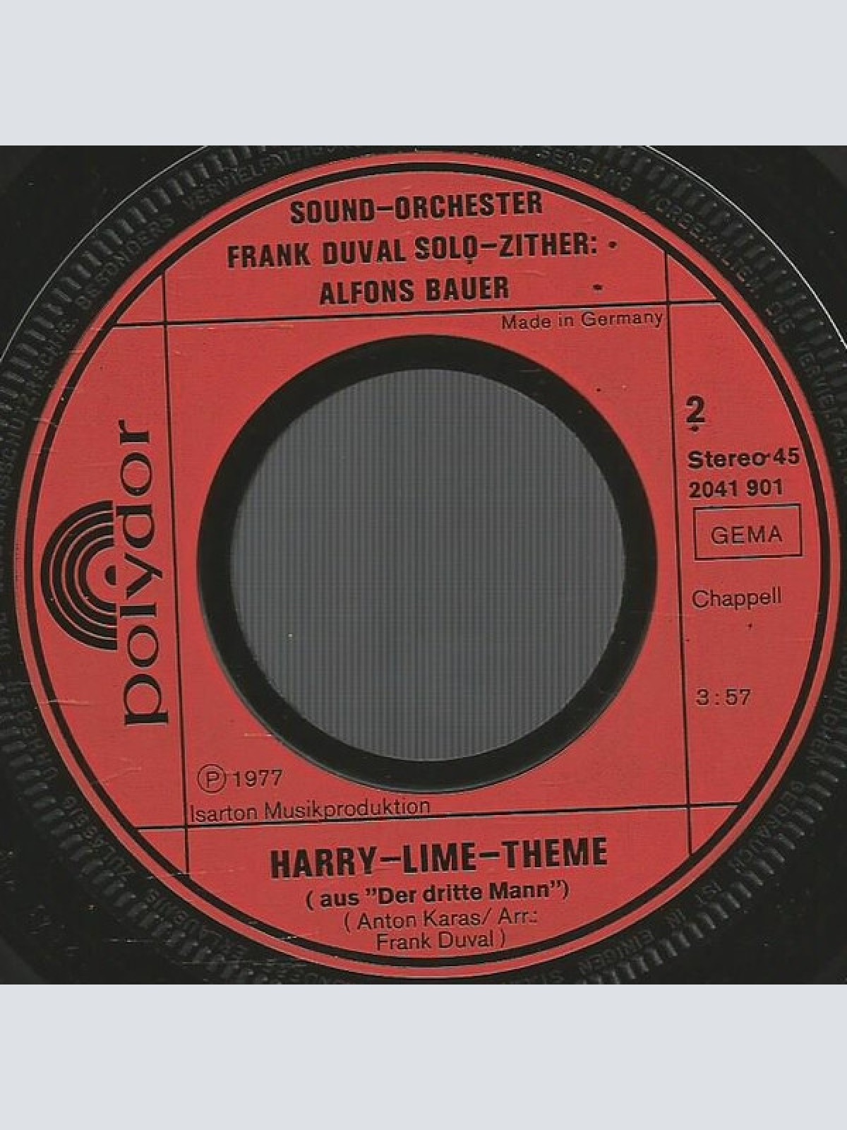 Vinyl / Sound-Orchester Frank Duval* - Hey Girl