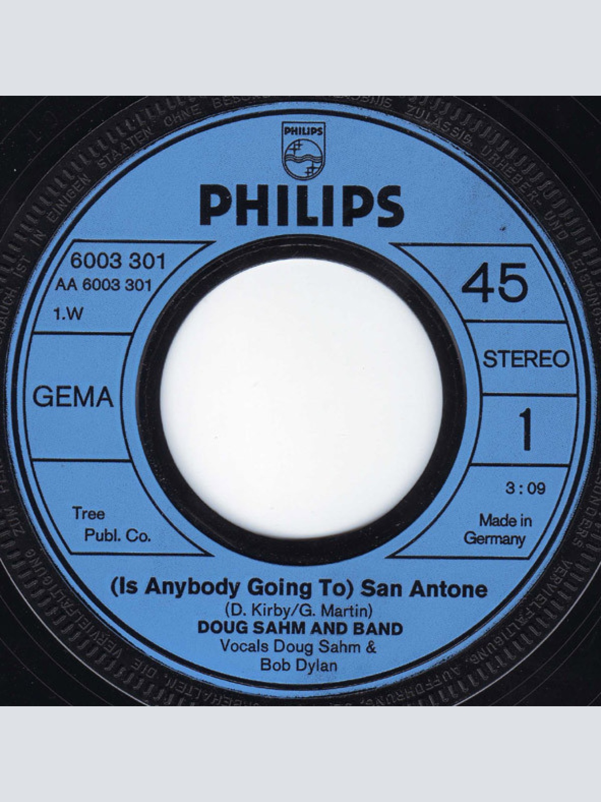 Vinyl / Doug Sahm & Band - (Is Anybody Going To) San Antone