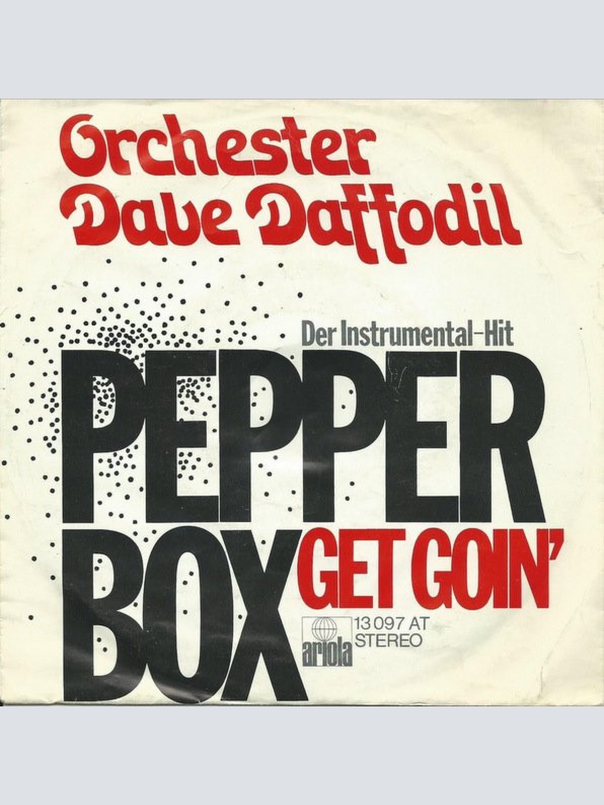 Vinyl / Orchester Dave Daffodil* - Pepper Box