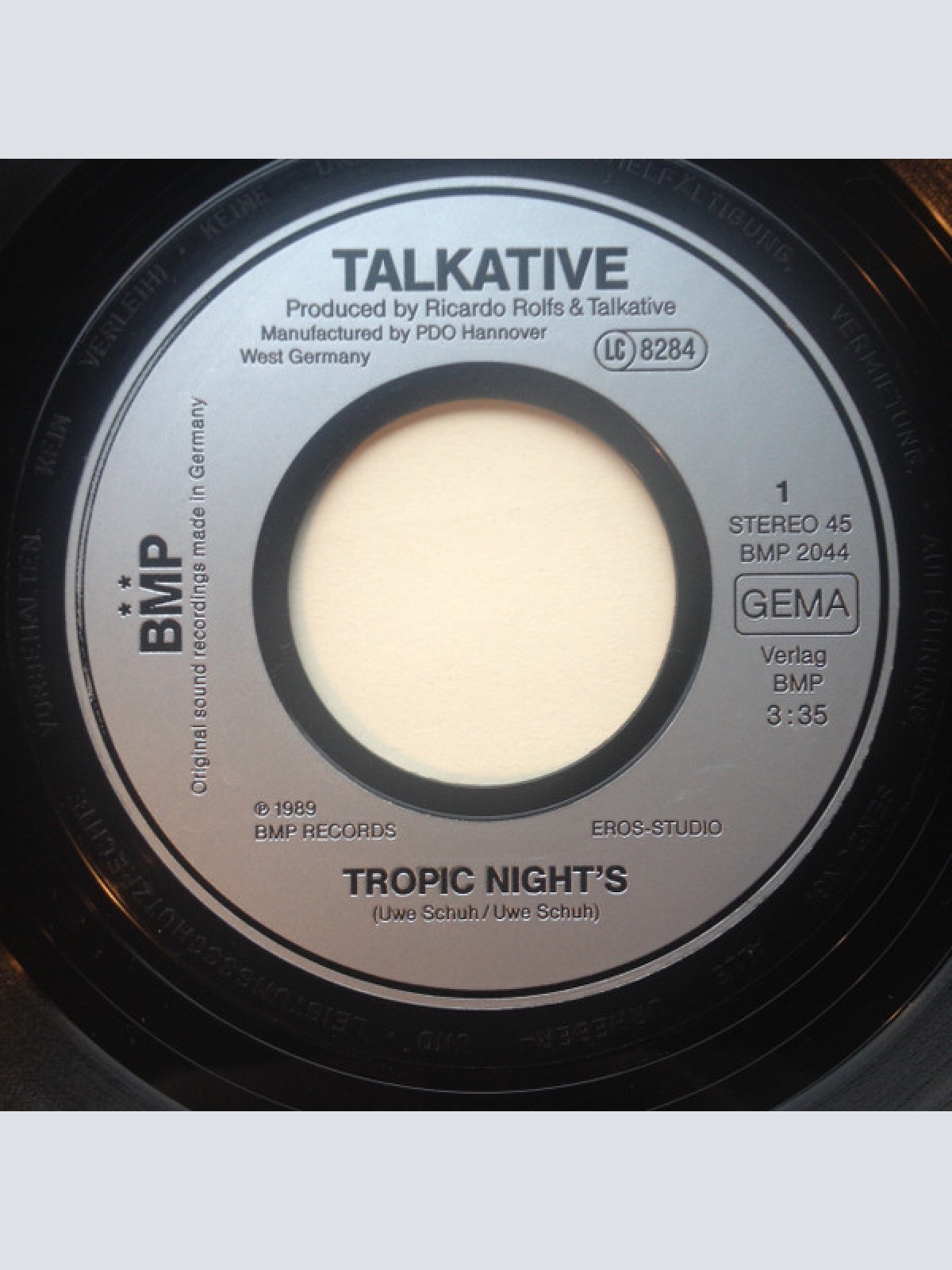 Vinyl / Talkative - Tropic Nights