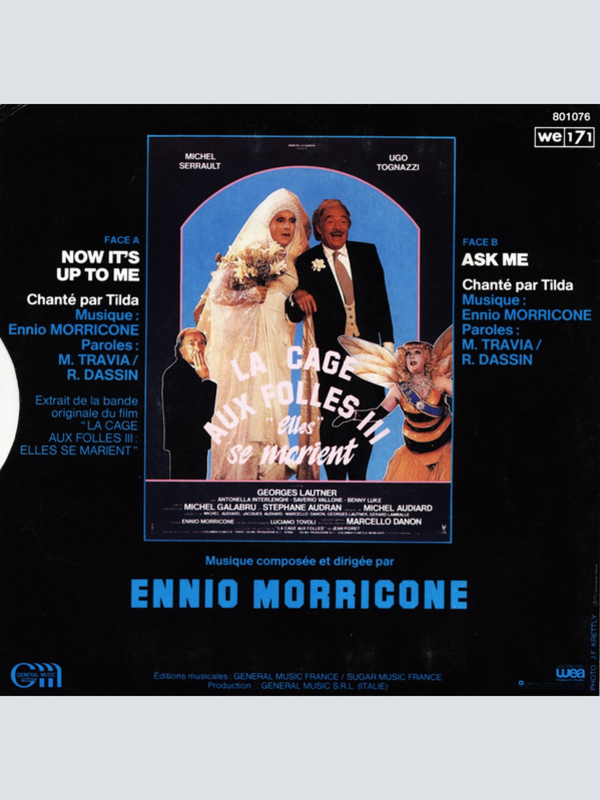 Vinyl / Ennio Morricone, Tilda* - Now It's Up To Me