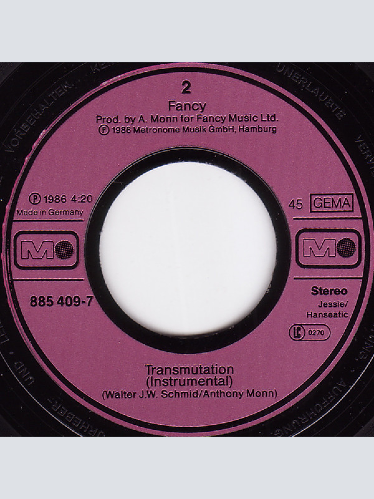 Vinyl / Fancy - Lady Of Ice