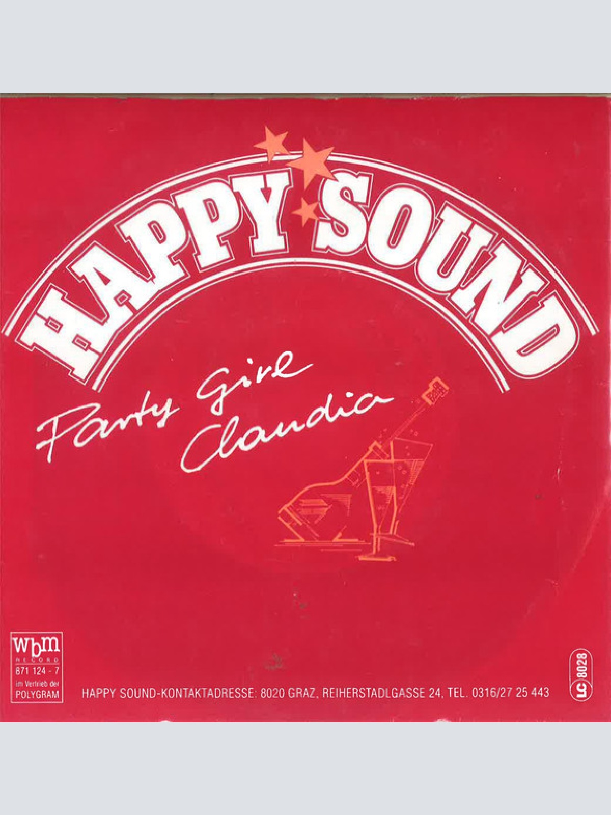 Vinyl / Happy Sound Band - Partygirl Claudia