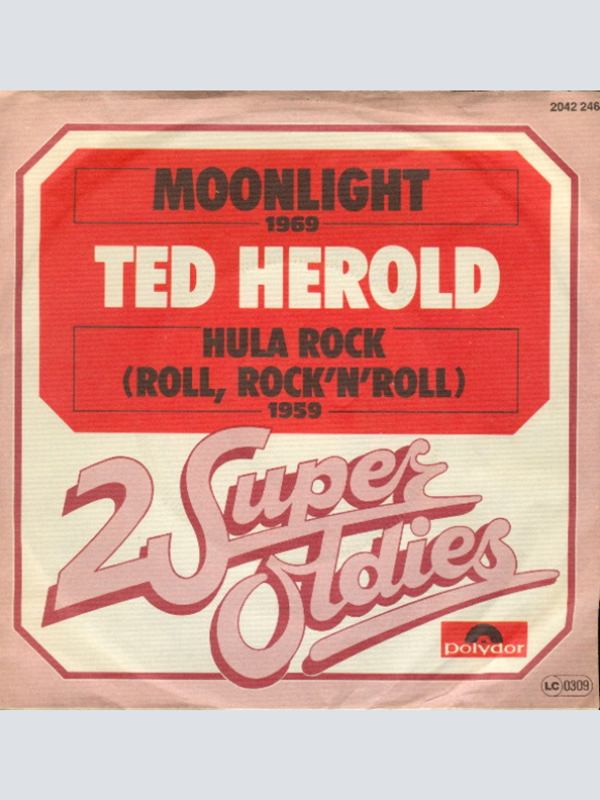 Vinyl / Ted Herold - Moonlight / Hula Rock