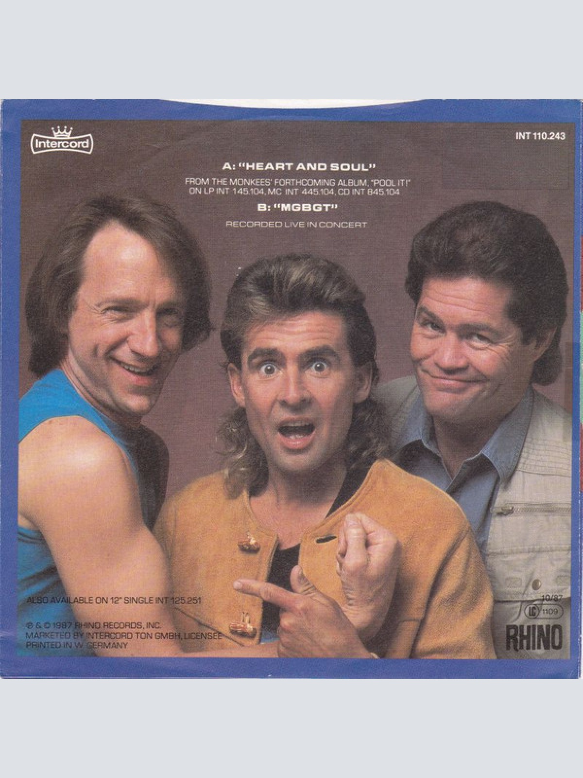 Vinyl / The Monkees - Heart And Soul
