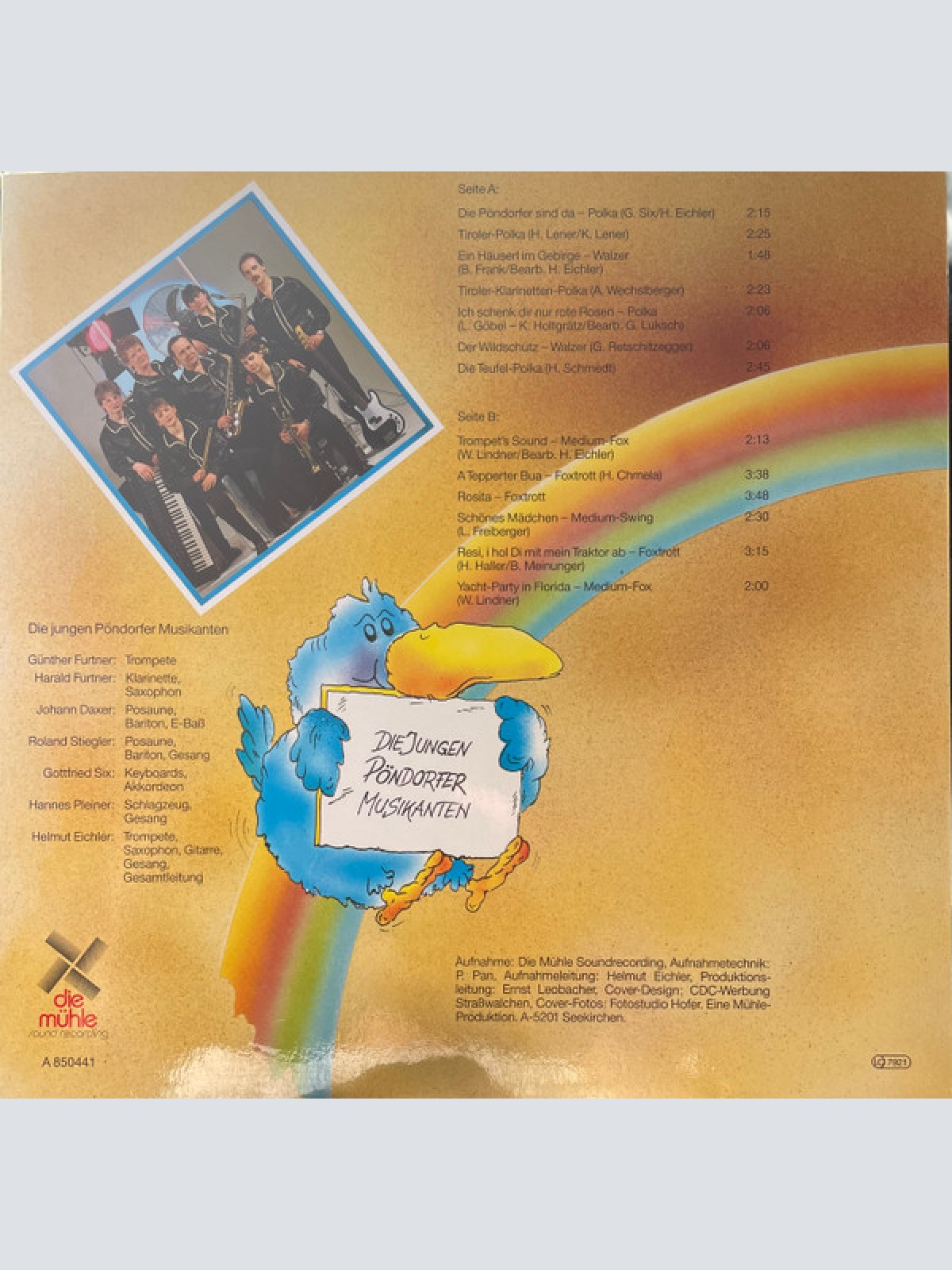 Vinyl / Die Jungen Pongauer - Heut Woll‘n Wir Alle Lustig Sein!