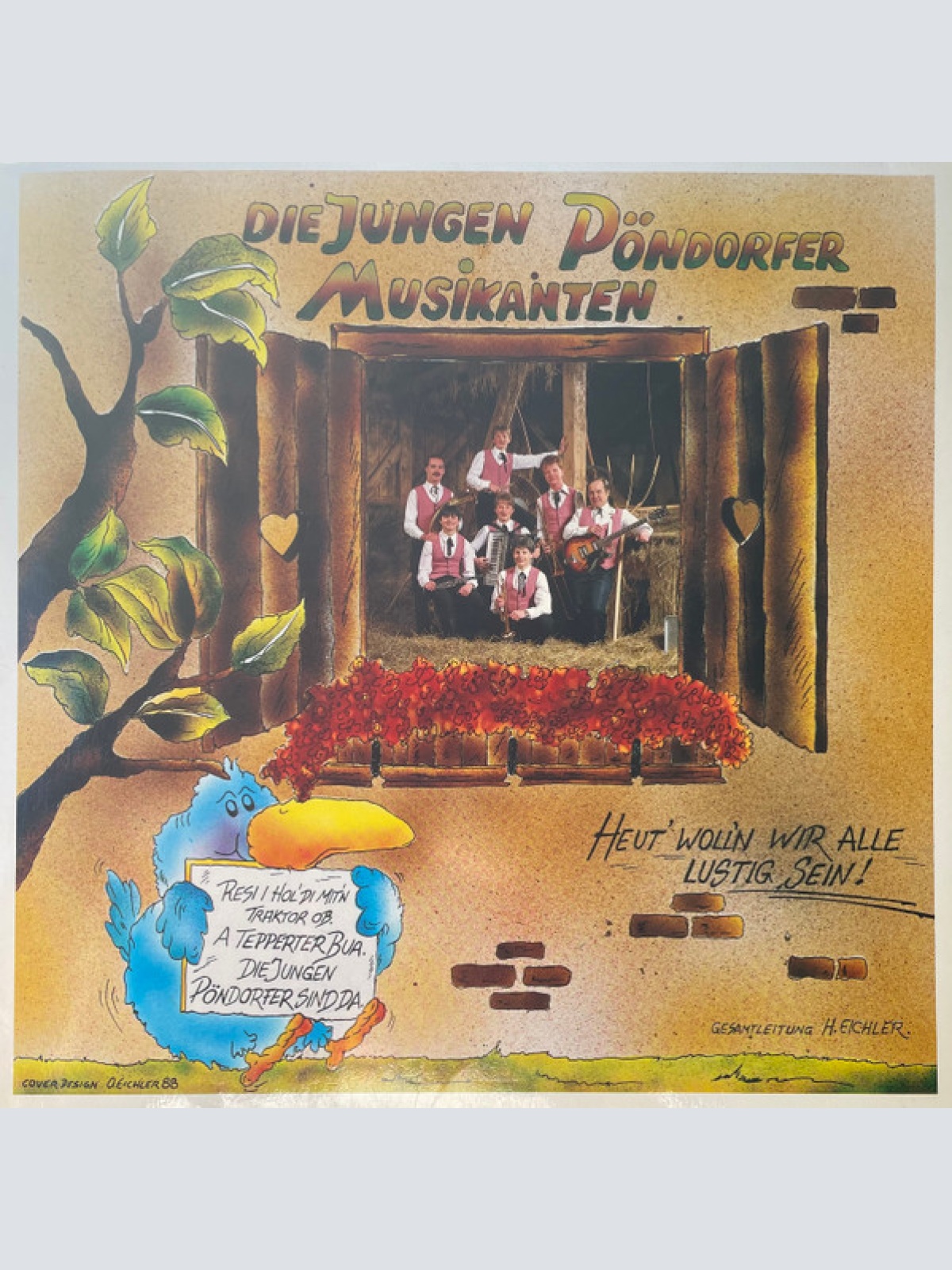 Vinyl / Die Jungen Pongauer - Heut Woll‘n Wir Alle Lustig Sein!